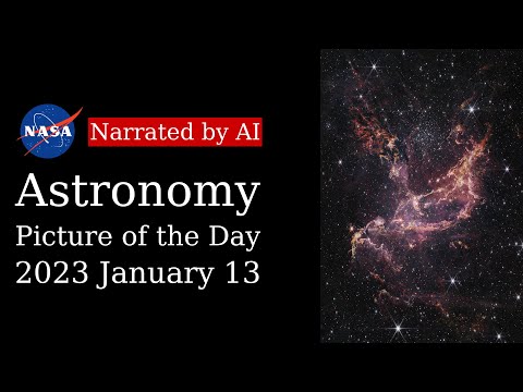 APOD: 2023-01-13 - Young Star Cluster NGC 346 (Narrated by Brian)