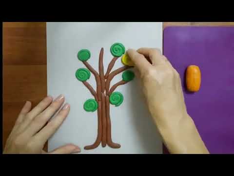 Ліплення 'Осіннє дерево'