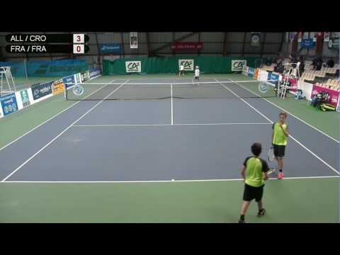 Allemagne / Croatie vs France / France (Double) - Open Super 12 Auray Tennis - Court 4