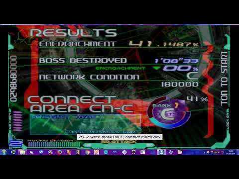 MAME 200 - TAITO-GNET  RAY CRISIS - UK ARCADES FULL ARCADE GAMEPLAY