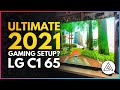 ULTIMATE 2021 GAMING SETUP? New 4K OLED TV With G-Sync & FreeSync for Next Gen Gaming! LG C1 65 OLED