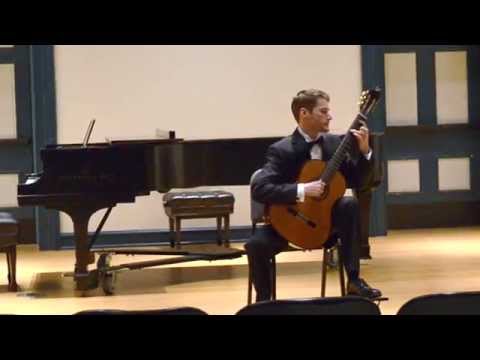 Bach Cello Suite 3 for Classical Guitar BWV 1009 (2015)