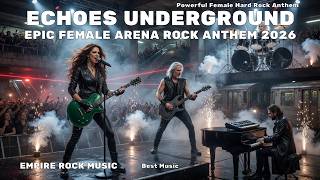 Echoes Underground 🚇🔥 | Epic Female Arena Rock Anthem 2026 | Empire Ro