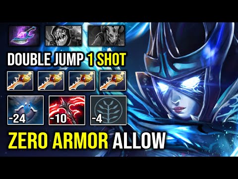 CRAZY MEGA PUSH 4x Rapier PA 1 Shot Riki & Slark Like Creep with Arcane Blink 2x Jump Deso DotA 2