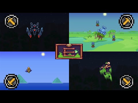 Terraria: Edorbis Mod - Melee Class VS All Bosses (Master Mode)