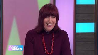Janet Street-Porter's funny walk on/introduction - Loose Women - Monday 27th February 2023
