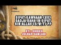 Lilayan Sifat kawhaan 20 sadja baha in Sifat sin Allah??
