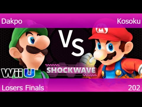SW 202 - FX | Dakpo (Luigi) vs Kosoku (Mario) Losers Finals - Smash 4