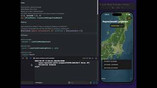 Github code Async await CoreLocation Concurrency