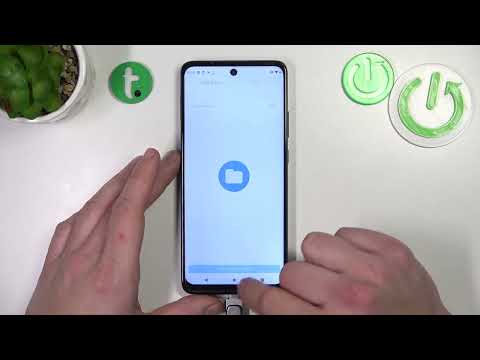 Connect Pendrive to Motorola One 5G Ace - Input USB Flash Drive