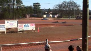 preview picture of video 'Cross Anchor Raceway Purple Plate Race 02-26-2012'