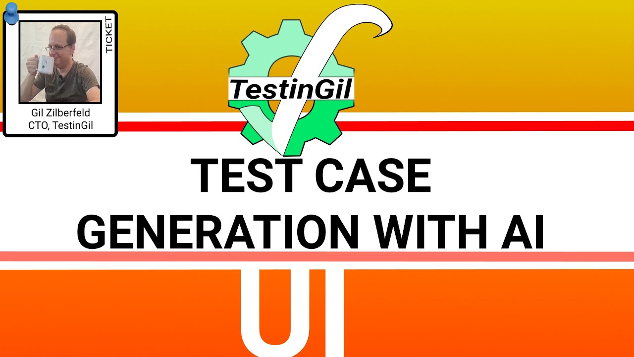 Test Case Generation with AI - UI