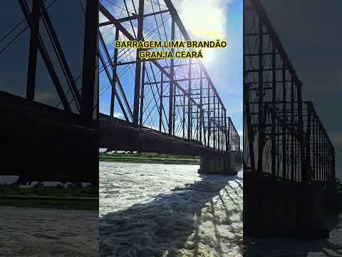 Barragem Lima Brandão Granja Ceará #granja #travel #ceará