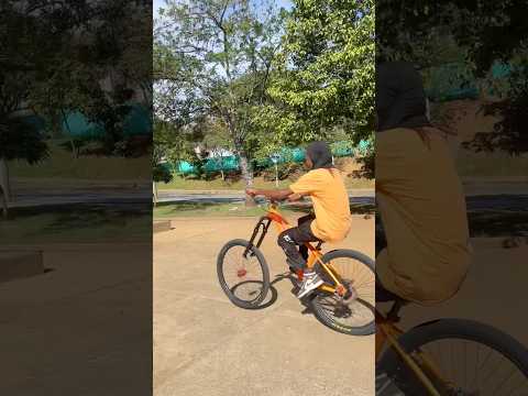 Lo intenté 20 veces hasta que salió 😱 #wheelie #stuntbike #lovebike ##bmxstreet