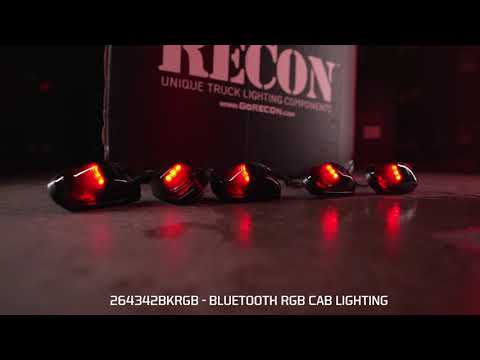 Bluetooth RGB Cab Lights - RECON 264342BKRGB