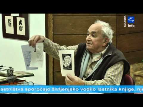 Skala TV info - kultura "Delavnica izdelave Ekslibrisa z Arpadom in Hedo"