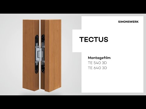 TECTUS TE 540 3D/ TE 640 3D  - Montage