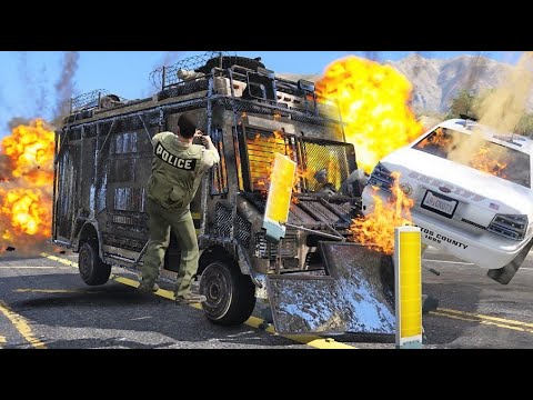 GTA 5 DEVASTATING ARMORED BOXVILLE CRASHES - IMPACT COMPILATION #18