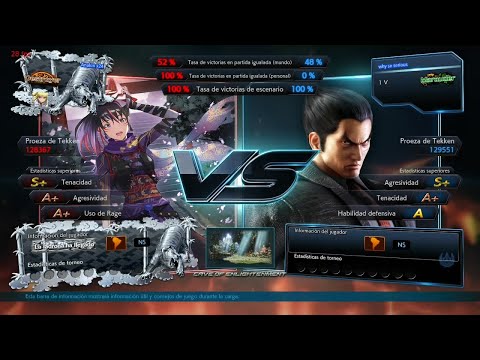 111_6 Kunimitsu ( Anakin x24 ) VS (why so serious) Kazuya - Tekken 7 (Uchiha x24) Online sin Grafica