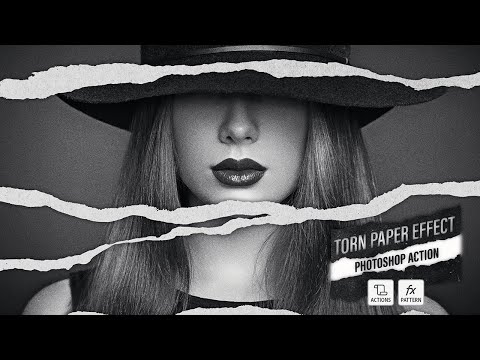 Torn Paper Effect Photoshop ✅👍 Download