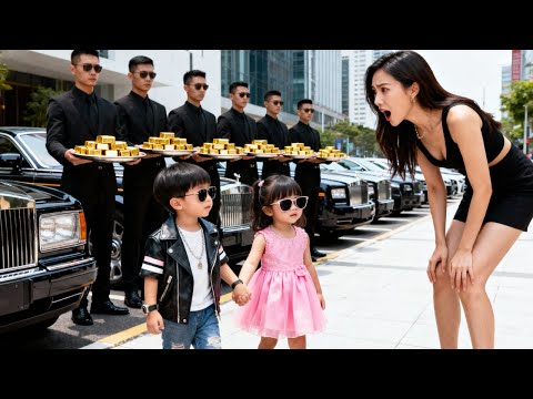 Five-Year-Old Twins Call A Woman "Mom," Pick Their CEO Dad For Her—She's Their Real Mother!