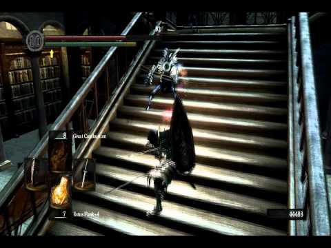 Dark Souls Durante Edition - Walkthrough Pt32 - The Dukes Archives,Broken Pendant