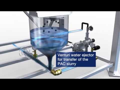 Tomal – Metering system for powdered activated carbon (PAC)