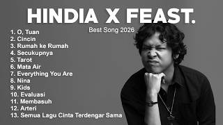 Download lagu [TANPA IKLAN] Kumpulan Lagu Terbaik HINDIA x FEAST Full Album | Lagu Pop Terpopuler 2026 mp3
