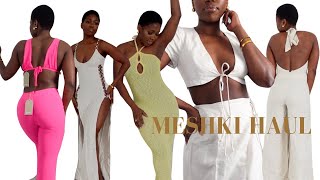 A SHOCKING MESHKI haul | SPRING SALE *Try on Haul*