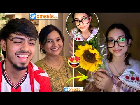 OMEGLE WITH MUMMY😍- MY MOM  FOUND THE CUTEST INDIAN GIRL ON OME TV 😍💖 | Its Kunal