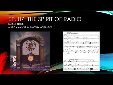 "The Spirit of Radio" Music Analysis by Timothy Melbinger