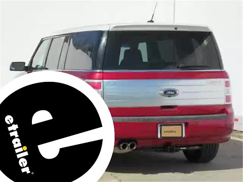 etrailer | Installation: Curt Trailer Hitch Receiver on a 2010 Ford Flex