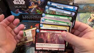 Legends Of The Force Prerelease Is Here! 2x Kits Opened Star Wars Unlimited SWU LOF Unboxing