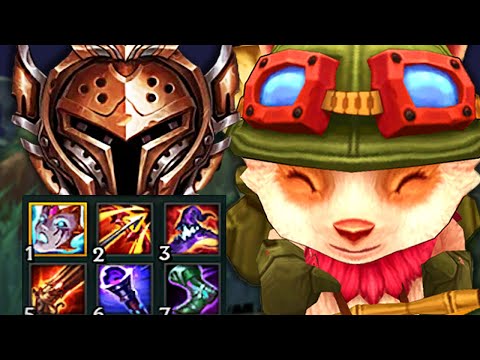 This Bronze Teemo Discovered A NEW BROKEN Build which doesn't make sense but works somehow...