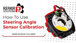 How to Use Steering Angle Sensor Calibration Function on SDS | 2008 Dodge Caliber