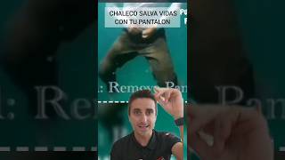 Chaleco SALVA vidas con tu pantalón.#emergencias #supervivencia #curiosidades