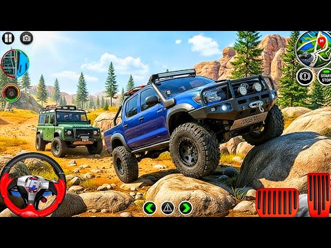 4x4 Offroad Jeep Driving Simulator 3D - Drive SUV 4x4 Jeep Offroad Game - Android Gameplay