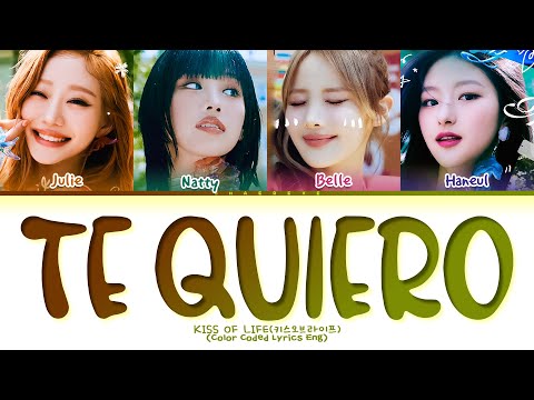 [ALMOST CORRECTED] KISS OF LIFE Te Quiero Lyrics (Color Coded Lyrics)