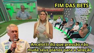 DEBATE: ANCELOTTI DEVE PROMOVER MUDANÇAS NO TIME TITULAR E diz que pressão não muda seus planos