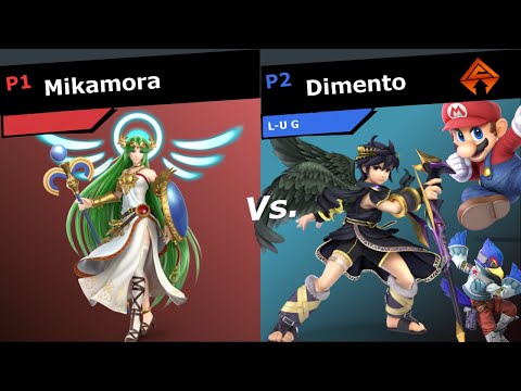 SR8 SSBU - Mikamora (Palutena) Vs. Dimento (Dark Pit/Mario/Falco) Top 8 Smash Ultimate