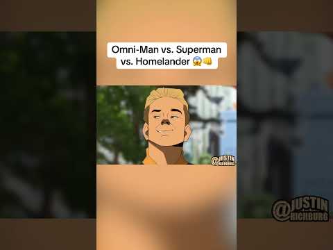 Omni-Man vs. Superman vs. Homelander #superman  #theboys #invincible