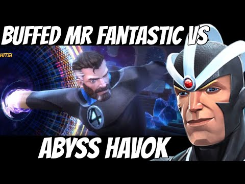 Buffed Mister Fantastic (NO SYNERGY) Takes Off 50% Of Abyss Havok!