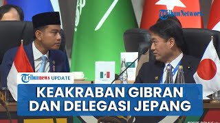 Momen Gibran Berbincang dengan Delegasi Jepang di KTT G20 Afsel, Wapres RI sampai Tunjuk-tunjuk