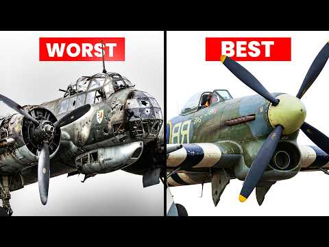 Every WW2 Attack Aircraft Ranked — WORST to BEST