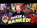 Marvel Phase 4 RANKED! All 18 MCU Movies & Shows