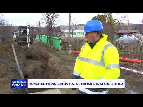 WORKER TRAPPED UNDER A BANDE OF EARTH, IN CRITICAL CONDITION