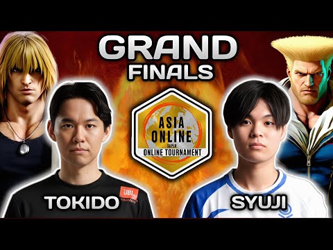 SF6 ▰ Tokido ( Ken )  VS  Syuji ( Guile)  Grand Finals ( Asia Online )