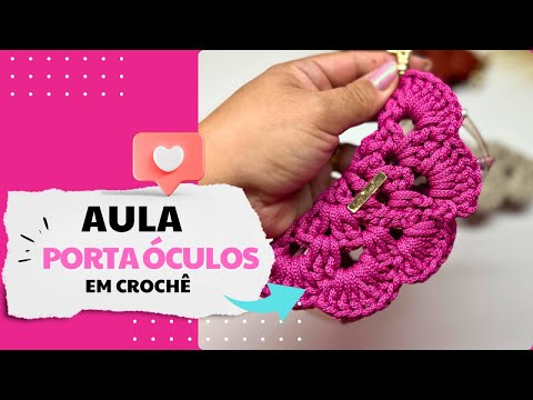 How to Make a Crochet Glasses Holder – Easy, Quick and Profitable By Tata Gardini