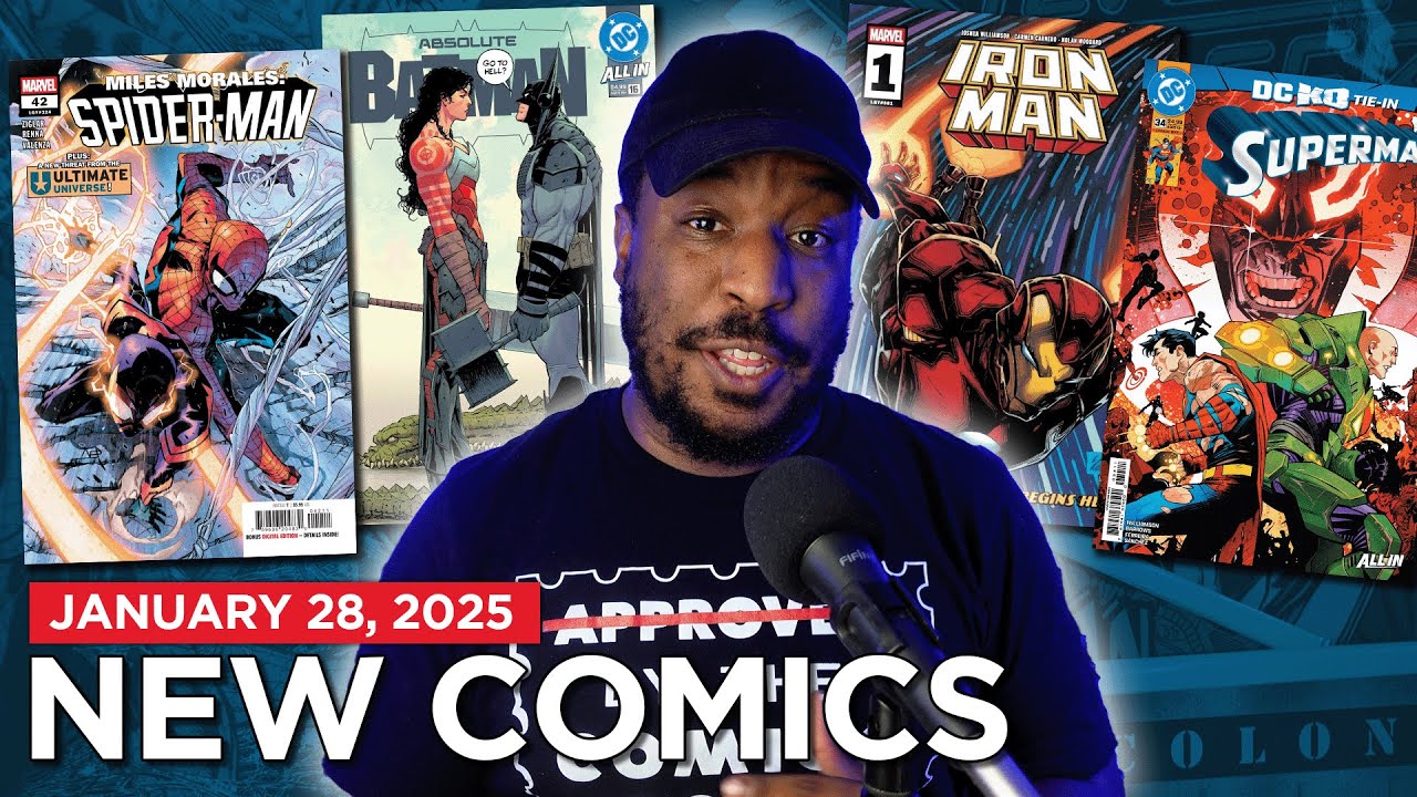 NEW COMIC BOOK DAY 1/28/26 | IRON MAN #1, MILES MORALES #42, BUG WARS SPIDER WYTCH SPECIAL!