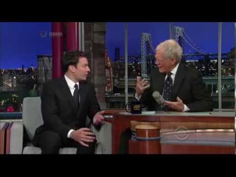 Jimmy Fallon Letterman 2012 09 27 HQ